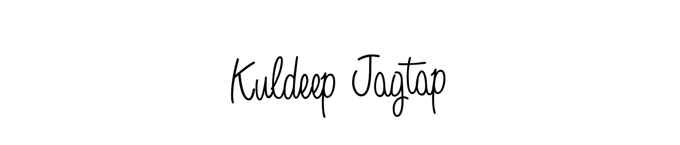 Similarly Angelique-Rose-font-FFP is the best handwritten signature design. Signature creator online .You can use it as an online autograph creator for name Kuldeep Jagtap. Kuldeep Jagtap signature style 5 images and pictures png