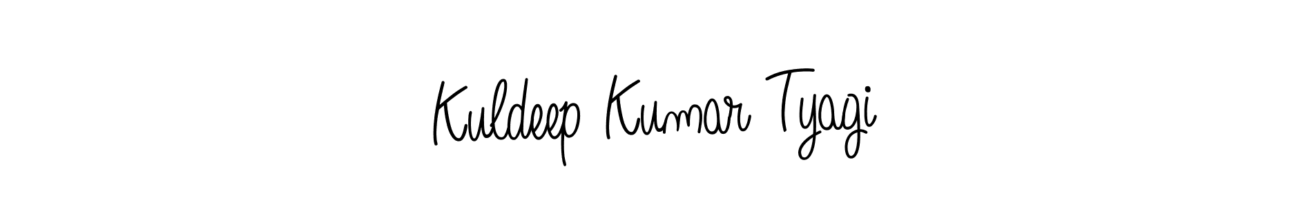 Make a beautiful signature design for name Kuldeep Kumar Tyagi. Use this online signature maker to create a handwritten signature for free. Kuldeep Kumar Tyagi signature style 5 images and pictures png