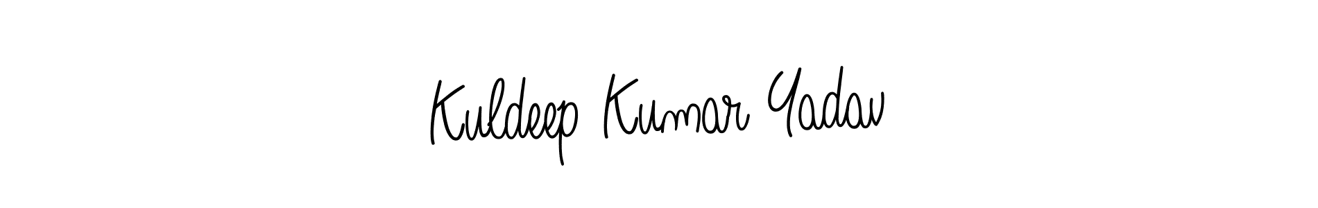 Angelique-Rose-font-FFP is a professional signature style that is perfect for those who want to add a touch of class to their signature. It is also a great choice for those who want to make their signature more unique. Get Kuldeep Kumar Yadav name to fancy signature for free. Kuldeep Kumar Yadav signature style 5 images and pictures png