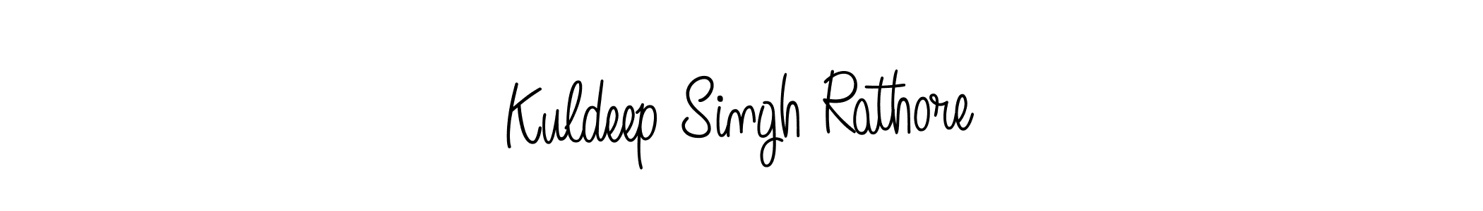 Make a beautiful signature design for name Kuldeep Singh Rathore. With this signature (Angelique-Rose-font-FFP) style, you can create a handwritten signature for free. Kuldeep Singh Rathore signature style 5 images and pictures png