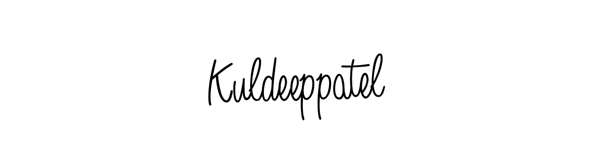 Make a short Kuldeeppatel signature style. Manage your documents anywhere anytime using Angelique-Rose-font-FFP. Create and add eSignatures, submit forms, share and send files easily. Kuldeeppatel signature style 5 images and pictures png