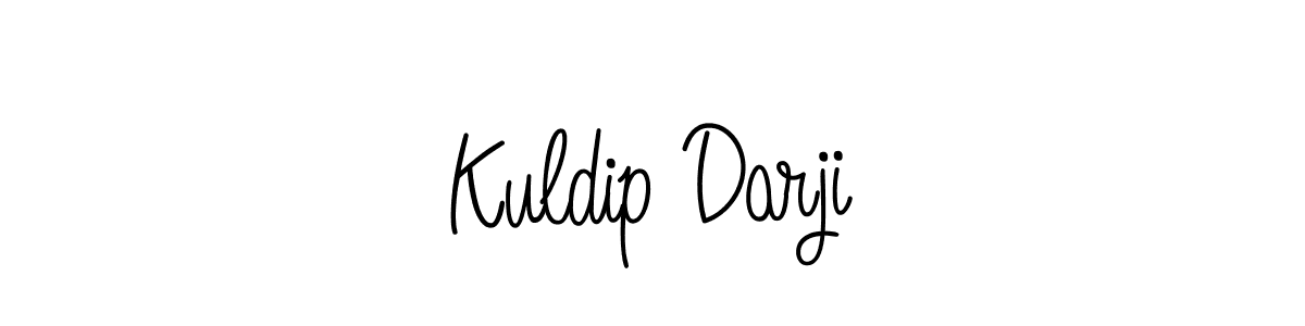 Create a beautiful signature design for name Kuldip Darji. With this signature (Angelique-Rose-font-FFP) fonts, you can make a handwritten signature for free. Kuldip Darji signature style 5 images and pictures png