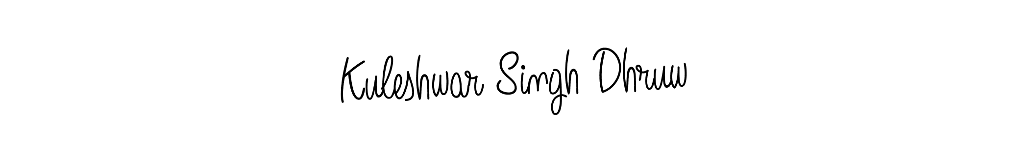 Make a short Kuleshwar Singh Dhruw signature style. Manage your documents anywhere anytime using Angelique-Rose-font-FFP. Create and add eSignatures, submit forms, share and send files easily. Kuleshwar Singh Dhruw signature style 5 images and pictures png