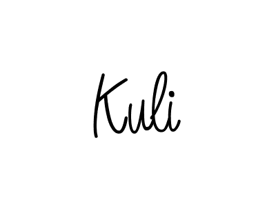 Also You can easily find your signature by using the search form. We will create Kuli name handwritten signature images for you free of cost using Angelique-Rose-font-FFP sign style. Kuli signature style 5 images and pictures png