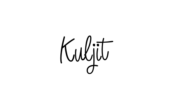 Make a beautiful signature design for name Kuljit. Use this online signature maker to create a handwritten signature for free. Kuljit signature style 5 images and pictures png