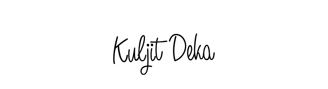 Also we have Kuljit Deka name is the best signature style. Create professional handwritten signature collection using Angelique-Rose-font-FFP autograph style. Kuljit Deka signature style 5 images and pictures png