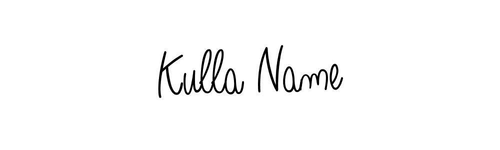 The best way (Angelique-Rose-font-FFP) to make a short signature is to pick only two or three words in your name. The name Kulla Name include a total of six letters. For converting this name. Kulla Name signature style 5 images and pictures png
