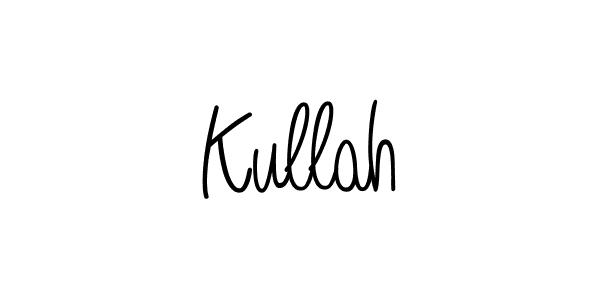 Make a beautiful signature design for name Kullah. With this signature (Angelique-Rose-font-FFP) style, you can create a handwritten signature for free. Kullah signature style 5 images and pictures png