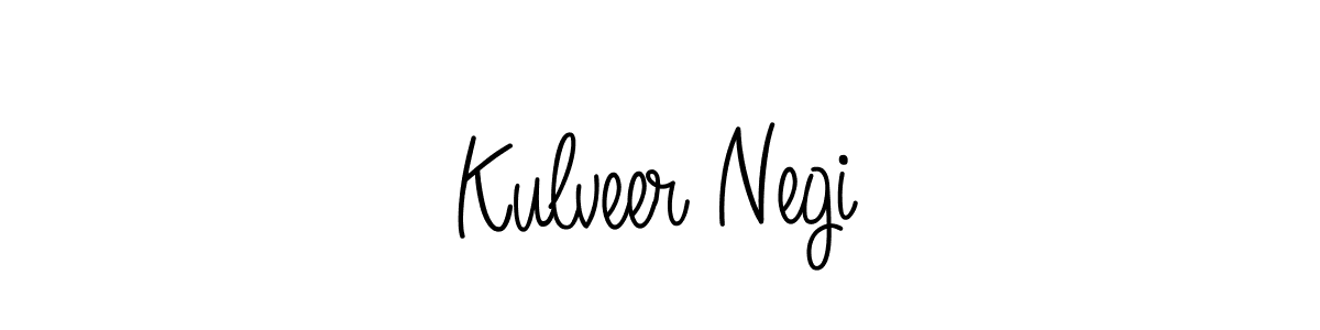 Also we have Kulveer Negi name is the best signature style. Create professional handwritten signature collection using Angelique-Rose-font-FFP autograph style. Kulveer Negi signature style 5 images and pictures png