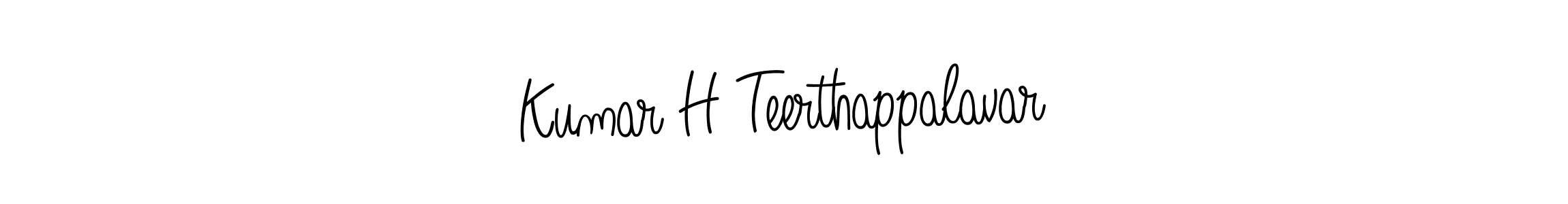 This is the best signature style for the Kumar H Teerthappalavar name. Also you like these signature font (Angelique-Rose-font-FFP). Mix name signature. Kumar H Teerthappalavar signature style 5 images and pictures png