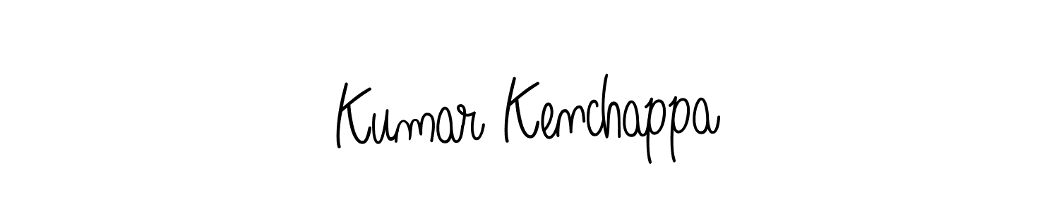 Design your own signature with our free online signature maker. With this signature software, you can create a handwritten (Angelique-Rose-font-FFP) signature for name Kumar Kenchappa. Kumar Kenchappa signature style 5 images and pictures png