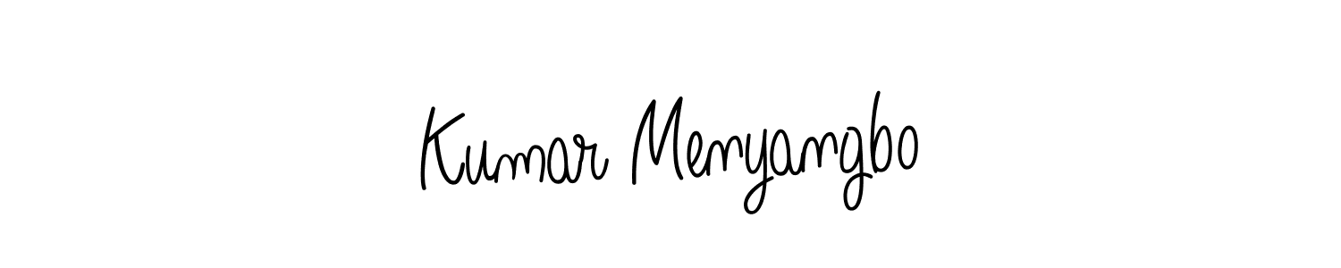 You can use this online signature creator to create a handwritten signature for the name Kumar Menyangbo. This is the best online autograph maker. Kumar Menyangbo signature style 5 images and pictures png