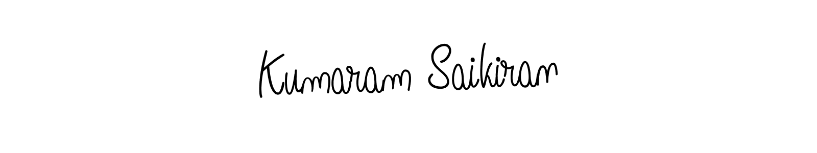 Angelique-Rose-font-FFP is a professional signature style that is perfect for those who want to add a touch of class to their signature. It is also a great choice for those who want to make their signature more unique. Get Kumaram Saikiran name to fancy signature for free. Kumaram Saikiran signature style 5 images and pictures png