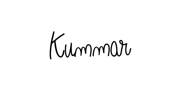 How to make Kummar signature? Angelique-Rose-font-FFP is a professional autograph style. Create handwritten signature for Kummar name. Kummar signature style 5 images and pictures png