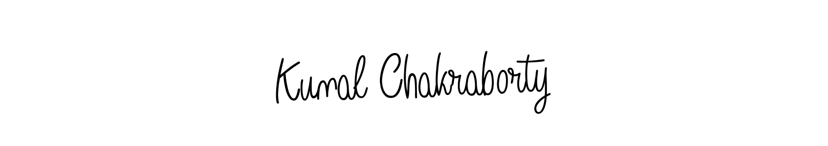 You should practise on your own different ways (Angelique-Rose-font-FFP) to write your name (Kunal Chakraborty) in signature. don't let someone else do it for you. Kunal Chakraborty signature style 5 images and pictures png