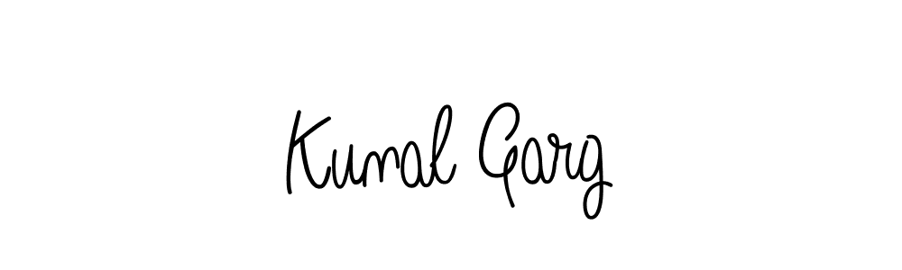 Kunal Garg stylish signature style. Best Handwritten Sign (Angelique-Rose-font-FFP) for my name. Handwritten Signature Collection Ideas for my name Kunal Garg. Kunal Garg signature style 5 images and pictures png