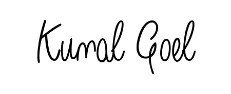 Design your own signature with our free online signature maker. With this signature software, you can create a handwritten (Angelique-Rose-font-FFP) signature for name Kunal Goel. Kunal Goel signature style 5 images and pictures png