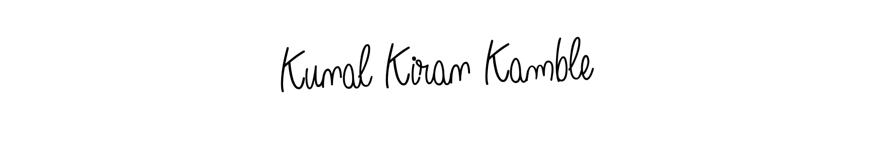 This is the best signature style for the Kunal Kiran Kamble name. Also you like these signature font (Angelique-Rose-font-FFP). Mix name signature. Kunal Kiran Kamble signature style 5 images and pictures png