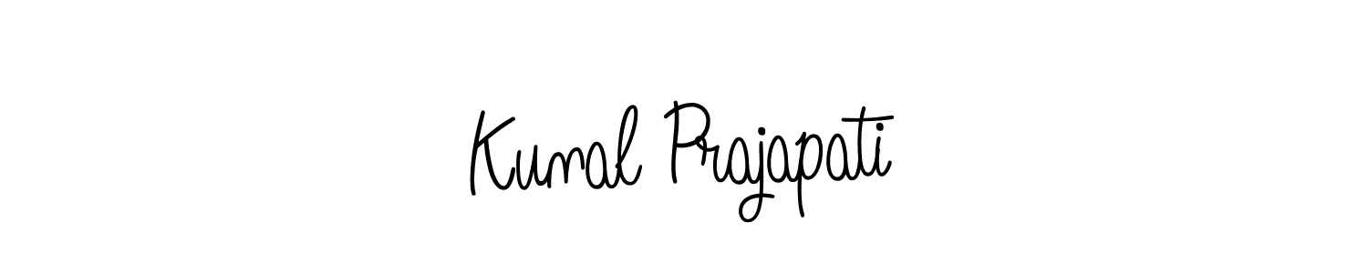 Make a beautiful signature design for name Kunal Prajapati. Use this online signature maker to create a handwritten signature for free. Kunal Prajapati signature style 5 images and pictures png