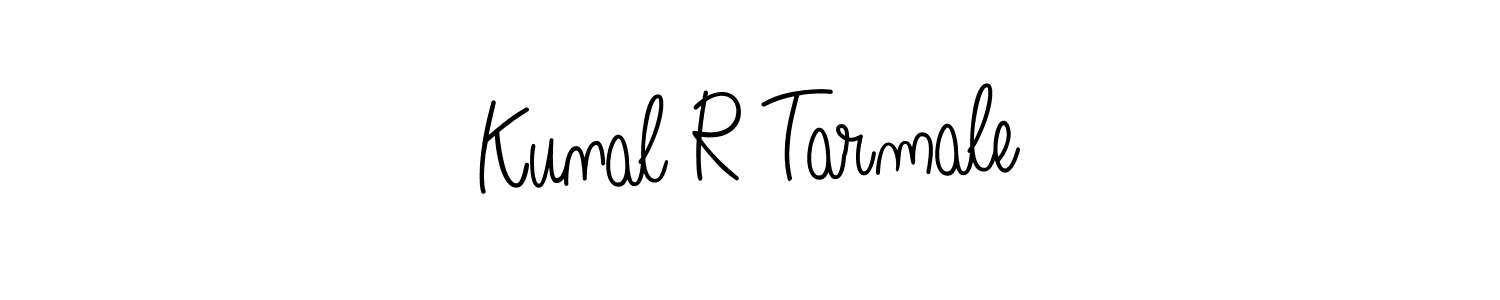 Make a beautiful signature design for name Kunal R Tarmale. With this signature (Angelique-Rose-font-FFP) style, you can create a handwritten signature for free. Kunal R Tarmale signature style 5 images and pictures png