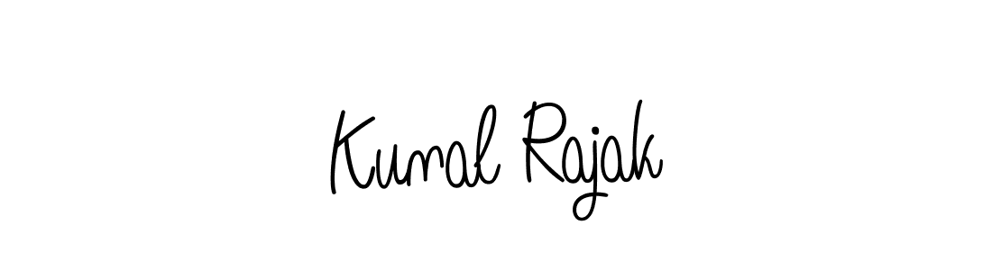 How to make Kunal Rajak signature? Angelique-Rose-font-FFP is a professional autograph style. Create handwritten signature for Kunal Rajak name. Kunal Rajak signature style 5 images and pictures png