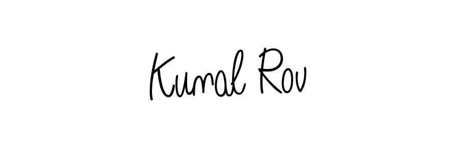 It looks lik you need a new signature style for name Kunal Rov. Design unique handwritten (Angelique-Rose-font-FFP) signature with our free signature maker in just a few clicks. Kunal Rov signature style 5 images and pictures png