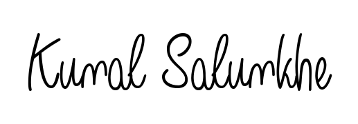 Practice writing Kunal Salunkhe with the flow of Angelique-Rose-font-FFP lettering. A fantastic source of inspiration for developing your personal signature style. Kunal Salunkhe signature style 5 images and pictures png