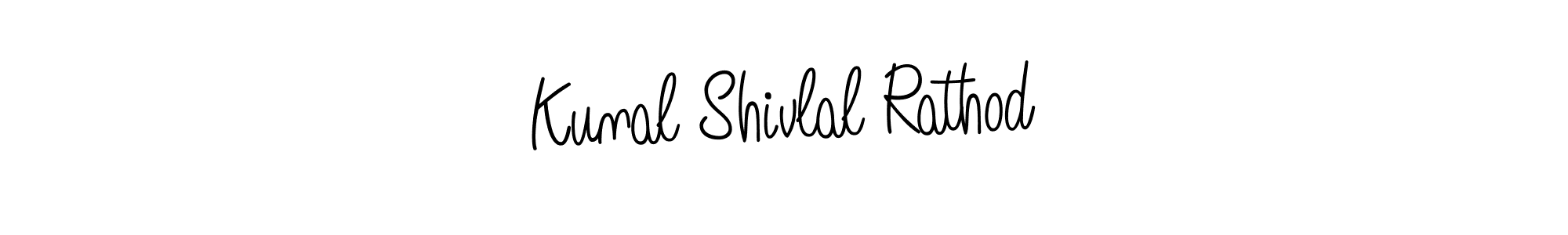 This is the best signature style for the Kunal Shivlal Rathod name. Also you like these signature font (Angelique-Rose-font-FFP). Mix name signature. Kunal Shivlal Rathod signature style 5 images and pictures png