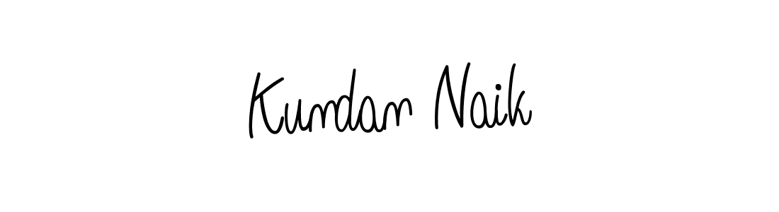Create a beautiful signature design for name Kundan Naik. With this signature (Angelique-Rose-font-FFP) fonts, you can make a handwritten signature for free. Kundan Naik signature style 5 images and pictures png