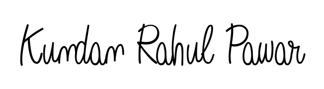 Stand out with a creative autograph for Kundan Rahul Pawar. The Angelique-Rose-font-FFP styling blends modern aesthetics with classic signature flourishes. Kundan Rahul Pawar signature style 5 images and pictures png