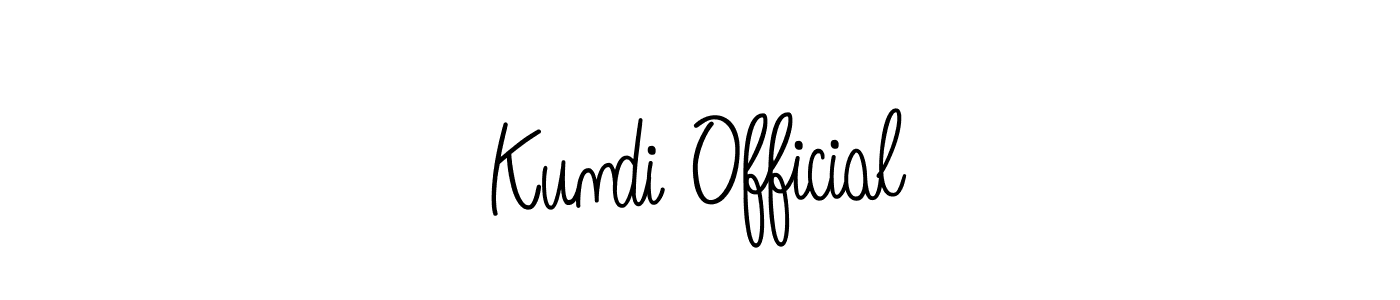The best way (Angelique-Rose-font-FFP) to make a short signature is to pick only two or three words in your name. The name Kundi Official include a total of six letters. For converting this name. Kundi Official signature style 5 images and pictures png