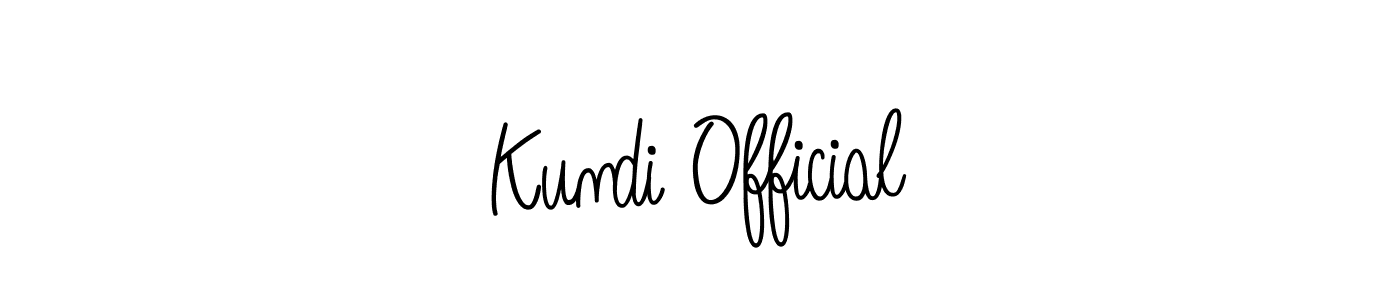 It looks lik you need a new signature style for name Kundi Official. Design unique handwritten (Angelique-Rose-font-FFP) signature with our free signature maker in just a few clicks. Kundi Official signature style 5 images and pictures png