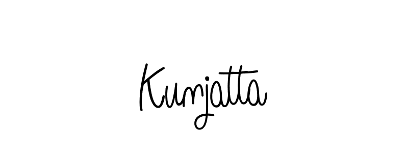 Similarly Angelique-Rose-font-FFP is the best handwritten signature design. Signature creator online .You can use it as an online autograph creator for name Kunjatta. Kunjatta signature style 5 images and pictures png