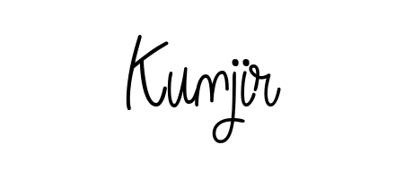 Angelique-Rose-font-FFP is a professional signature style that is perfect for those who want to add a touch of class to their signature. Get Kunjir name fancy signature for free. Kunjir signature style 5 images and pictures png