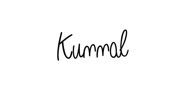 Once you've used our free online signature maker to create your best signature Angelique-Rose-font-FFP style, it's time to enjoy all of the benefits that Kunnal name signing documents. Kunnal signature style 5 images and pictures png