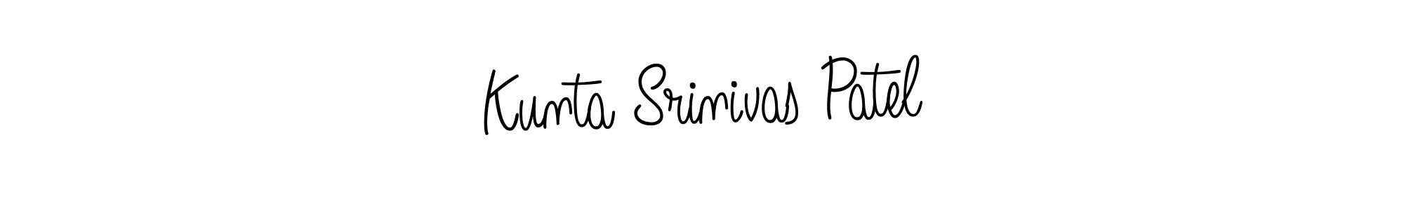 Similarly Angelique-Rose-font-FFP is the best handwritten signature design. Signature creator online .You can use it as an online autograph creator for name Kunta Srinivas Patel. Kunta Srinivas Patel signature style 5 images and pictures png