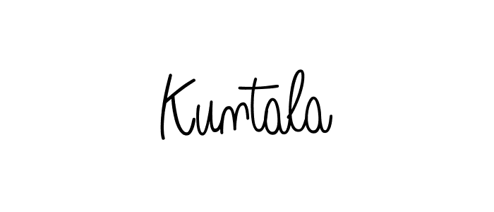 Once you've used our free online signature maker to create your best signature Angelique-Rose-font-FFP style, it's time to enjoy all of the benefits that Kuntala name signing documents. Kuntala signature style 5 images and pictures png