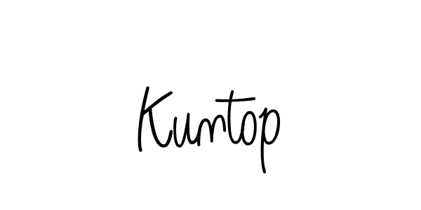 if you are searching for the best signature style for your name Kuntop. so please give up your signature search. here we have designed multiple signature styles  using Angelique-Rose-font-FFP. Kuntop signature style 5 images and pictures png