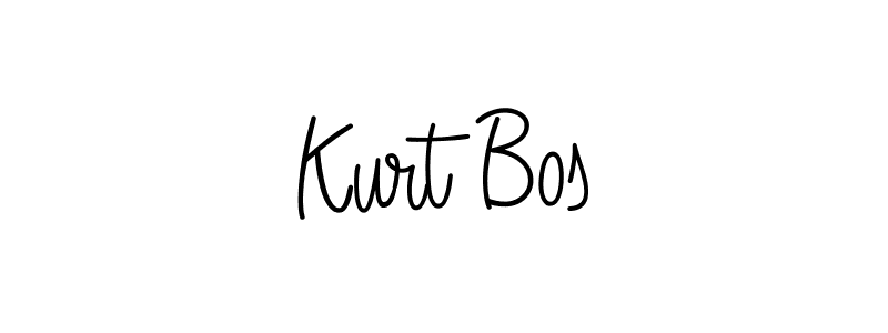 The best way (Angelique-Rose-font-FFP) to make a short signature is to pick only two or three words in your name. The name Kurt Bos include a total of six letters. For converting this name. Kurt Bos signature style 5 images and pictures png