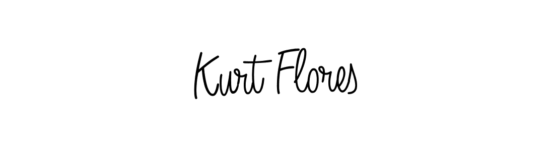 Best and Professional Signature Style for Kurt Flores. Angelique-Rose-font-FFP Best Signature Style Collection. Kurt Flores signature style 5 images and pictures png