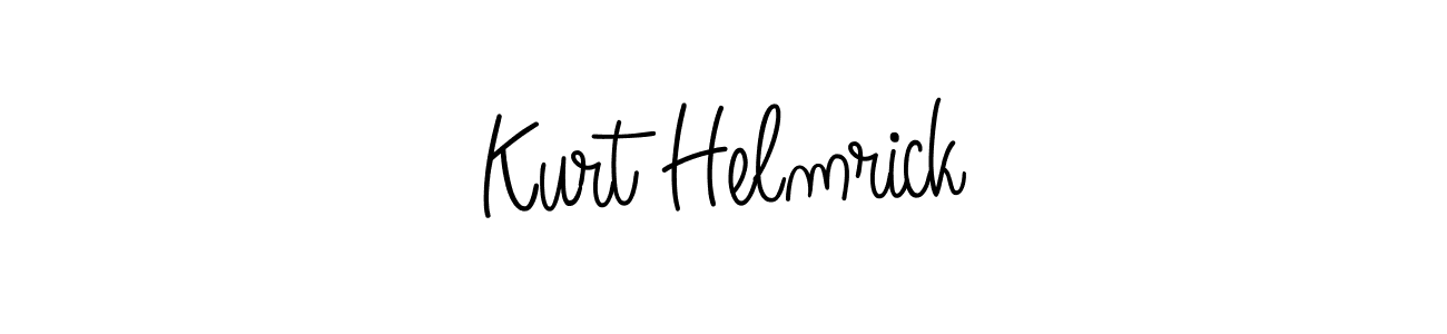 Make a beautiful signature design for name Kurt Helmrick. With this signature (Angelique-Rose-font-FFP) style, you can create a handwritten signature for free. Kurt Helmrick signature style 5 images and pictures png