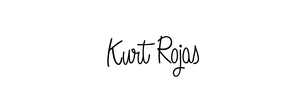 Kurt Rojas stylish signature style. Best Handwritten Sign (Angelique-Rose-font-FFP) for my name. Handwritten Signature Collection Ideas for my name Kurt Rojas. Kurt Rojas signature style 5 images and pictures png