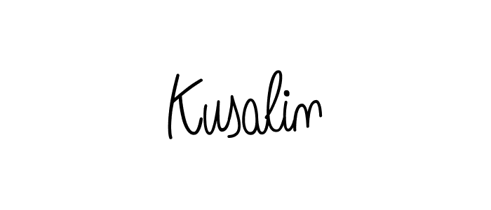 Make a beautiful signature design for name Kusalin. Use this online signature maker to create a handwritten signature for free. Kusalin signature style 5 images and pictures png