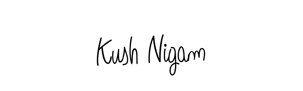 Make a beautiful signature design for name Kush Nigam. Use this online signature maker to create a handwritten signature for free. Kush Nigam signature style 5 images and pictures png