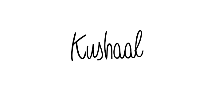 if you are searching for the best signature style for your name Kushaal. so please give up your signature search. here we have designed multiple signature styles  using Angelique-Rose-font-FFP. Kushaal signature style 5 images and pictures png