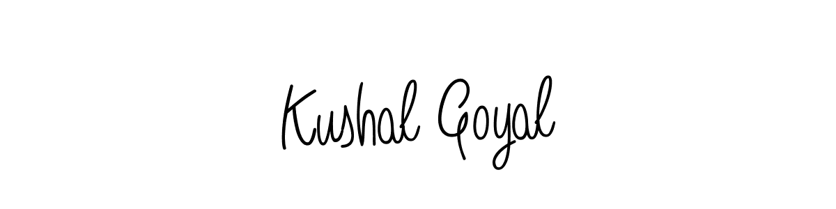 Best and Professional Signature Style for Kushal Goyal. Angelique-Rose-font-FFP Best Signature Style Collection. Kushal Goyal signature style 5 images and pictures png