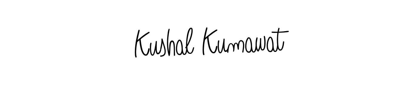 if you are searching for the best signature style for your name Kushal Kumawat. so please give up your signature search. here we have designed multiple signature styles  using Angelique-Rose-font-FFP. Kushal Kumawat signature style 5 images and pictures png