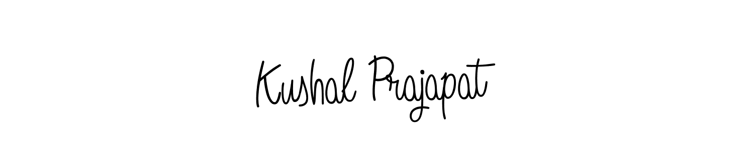 Similarly Angelique-Rose-font-FFP is the best handwritten signature design. Signature creator online .You can use it as an online autograph creator for name Kushal Prajapat. Kushal Prajapat signature style 5 images and pictures png