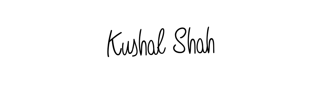 Make a beautiful signature design for name Kushal Shah. With this signature (Angelique-Rose-font-FFP) style, you can create a handwritten signature for free. Kushal Shah signature style 5 images and pictures png