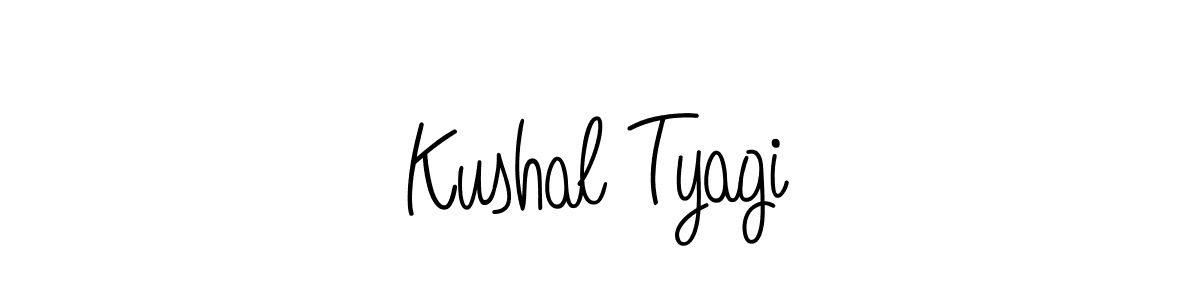 Make a short Kushal Tyagi signature style. Manage your documents anywhere anytime using Angelique-Rose-font-FFP. Create and add eSignatures, submit forms, share and send files easily. Kushal Tyagi signature style 5 images and pictures png